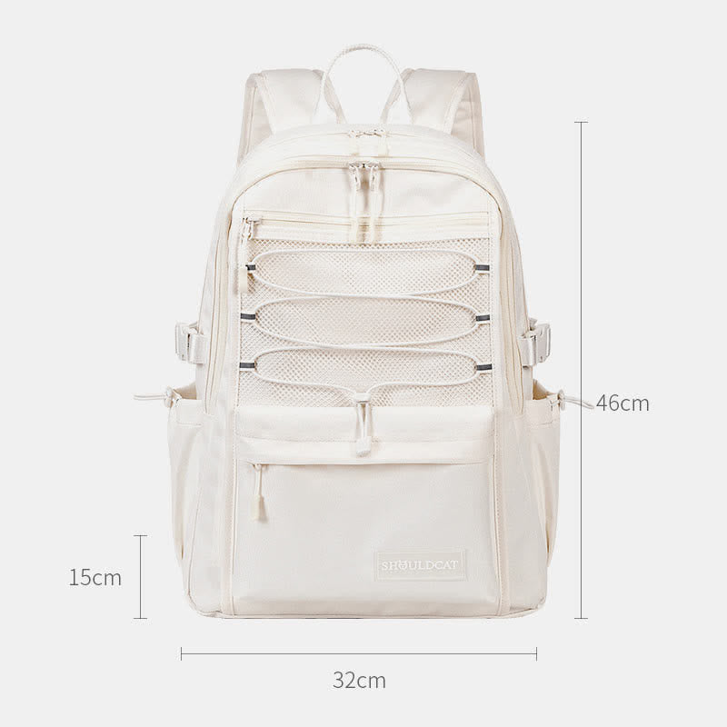 Leichte Schultasche, lässiger Tagesrucksack, College-Laptop-Rucksack, Büchertasche, Reise-Tagesrucksack