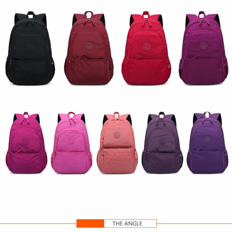 Leichter Wander-Tagesrucksack aus Nylon für den Außenbereich, Reiserucksack für Frauen und Mädchen