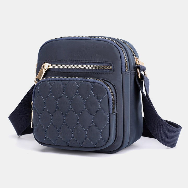 Messenger Bag mit großem Fassungsvermögen und mehreren Taschen