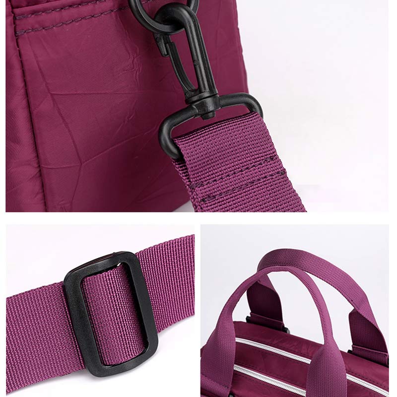 Umhängetasche für Damen, Nylon, leicht, Schultertasche, Reise-/Einkaufstasche