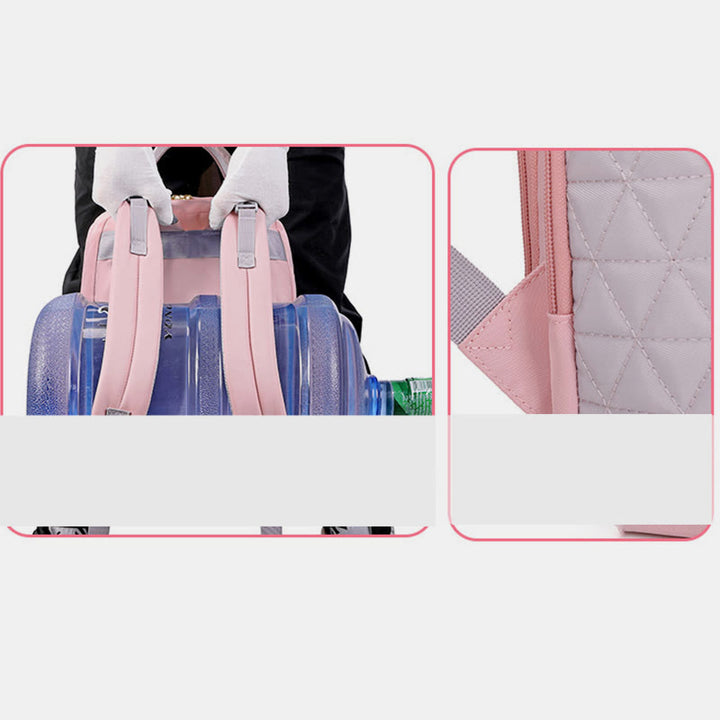 Tragbare Mama-Tasche für Frauen im Freien, wasserdichter, multifunktionaler Oxford-Rucksack