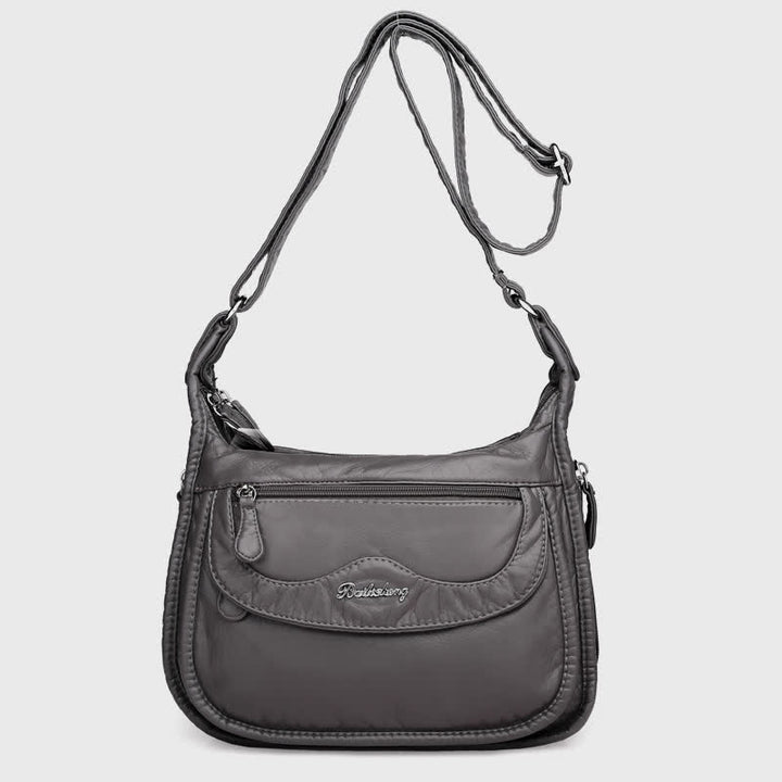 Lässige, multifunktionale Umhängetasche mit mehreren Taschen