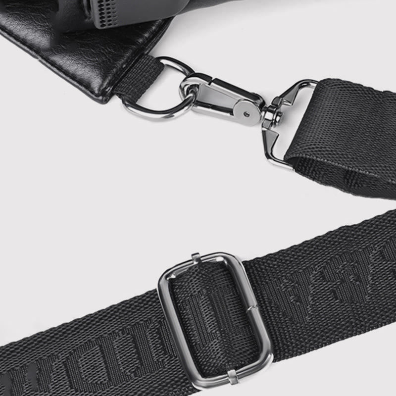 Schultertasche für Herren, große Kapazität, lässig, minimalistischer Umhängerucksack