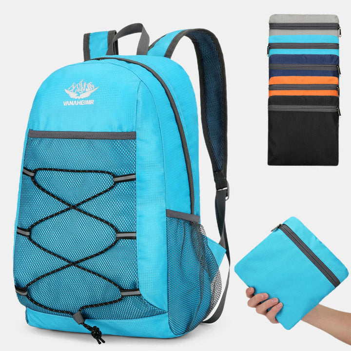 Rucksack für Männer Reisen große Kapazität Outdoor Wandern faltbare Tasche