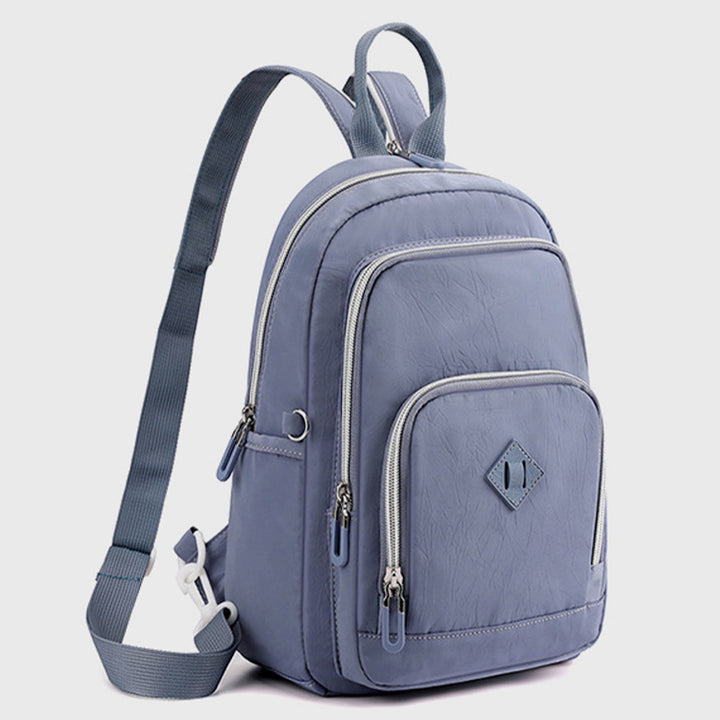 3-Wege-Verwendung Funktioneller Sling Bag-Rucksack für Frauen Leichter wasserdichter