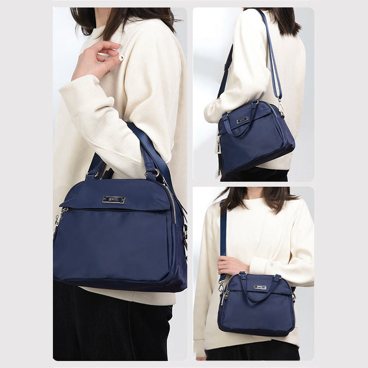 Handtasche für Damen, lässige Oxford-Geldbörse, leichte Umhängetasche