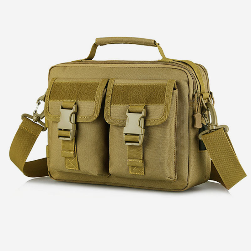 Wasserdichte Messenger-Tasche für Outdoor-Aktivitäten mit großem Fassungsvermögen und USB-Aufladung 