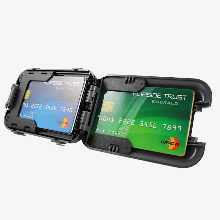Multifunktionale Klappbrieftasche mit RFID-Scan-Schutz und sicherem Kartenhalter