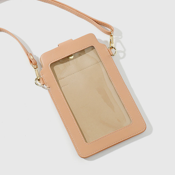 Elegante Umhängetasche für Telefon mit Touchscreen