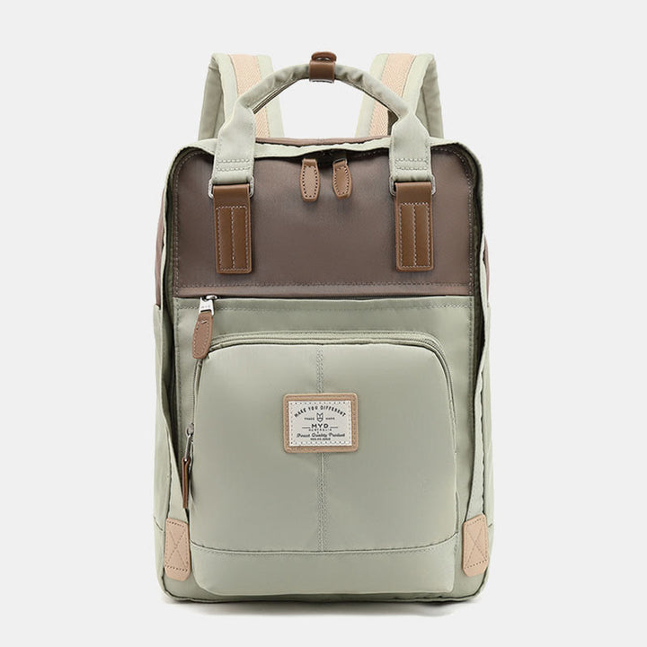 Rucksack für Studenten im Teenageralter, einfacher, leichter Computer-Tagesrucksack mit mehreren Taschen