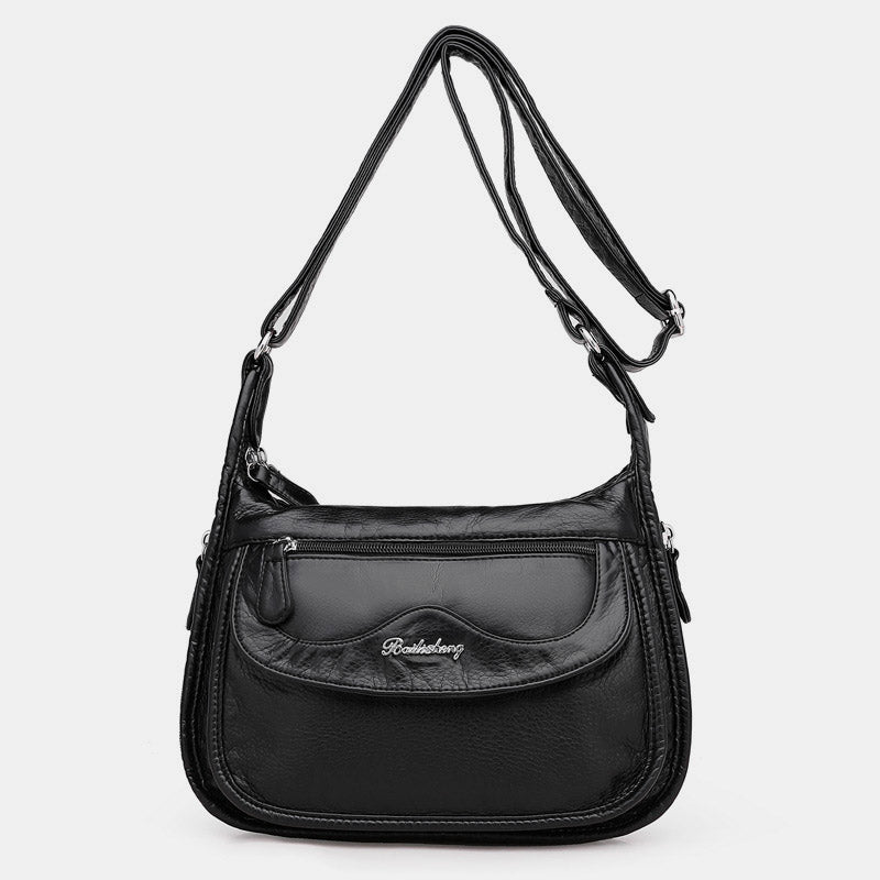 Lässige, multifunktionale Umhängetasche mit mehreren Taschen