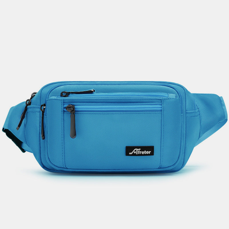 Hüfttasche für Damen und Herren, Brusttasche mit mehreren Taschen, Umhängetasche
