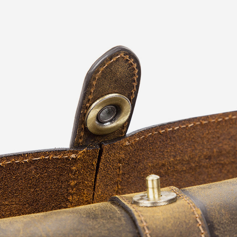 Unisex Vintage Roll Aufbewahrungstasche für Uhren