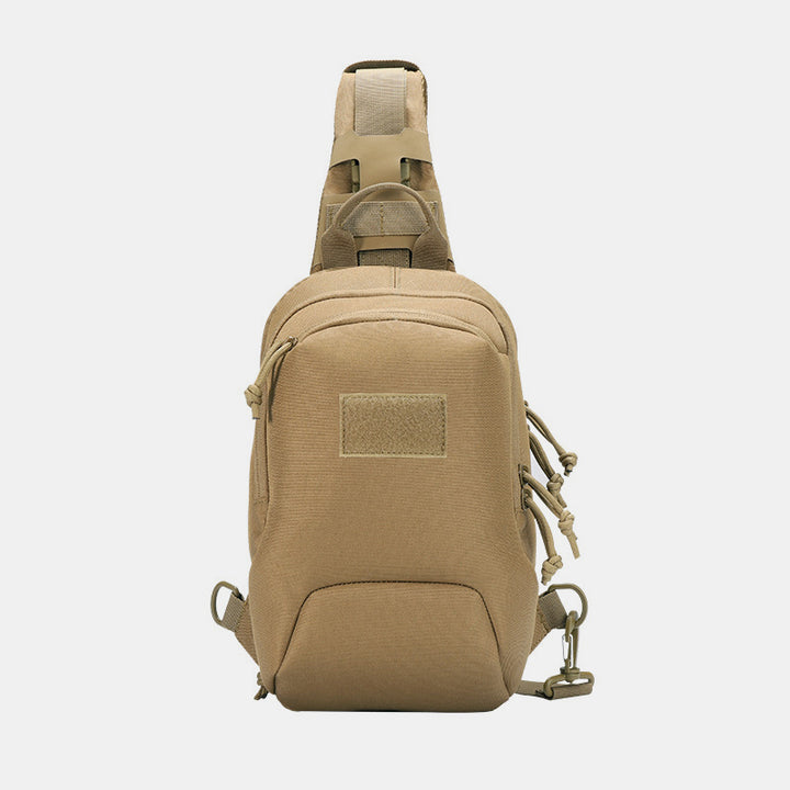Taktische Sling-Brusttasche, kompakte Umhängetasche zum Wandern, Radfahren, Angeln, Tagesrucksack