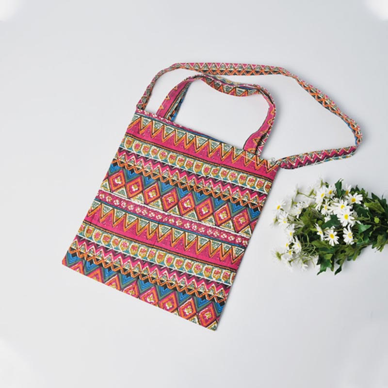 Tragetasche für Damen, handgefertigt, aus Baumwollleinen, individuelle Schultertasche
