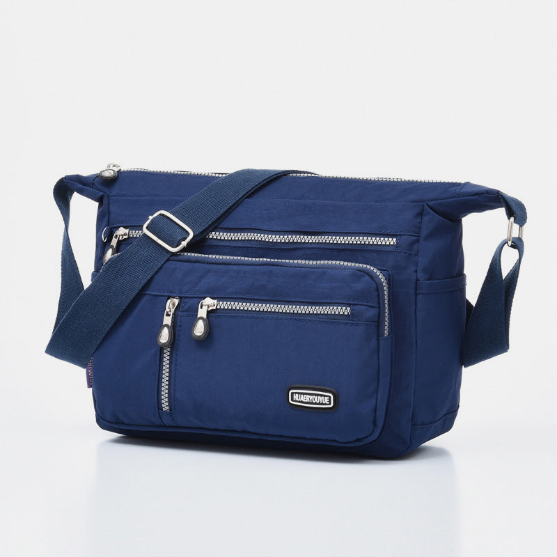 Wasserdichte, leichte, lässige Schultertasche aus Nylon für Damen