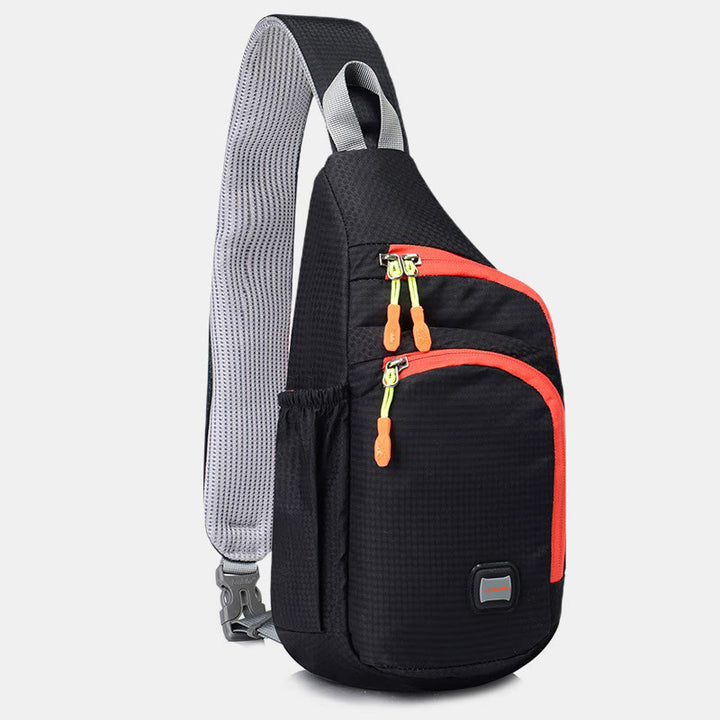 Schultertasche für Damen, Nylon, wasserdicht, für Outdoor-Sport, Reiten, Brusttasche