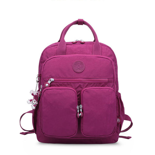Wasserfester Schulrucksack mit mehreren Taschen