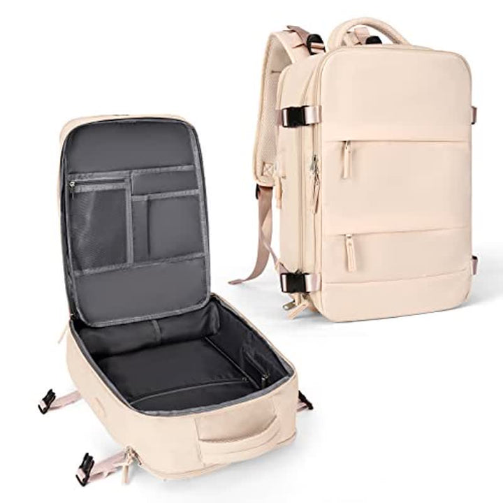 Extragroßer Reise-Laptop-Rucksack, wasserdichter Tagesrucksack mit mehreren Taschen und Nassfach