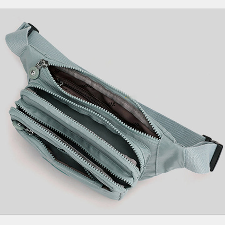 Leichte Umhängetasche mit mehreren Taschen, verstellbare Hüfttasche, Handytasche