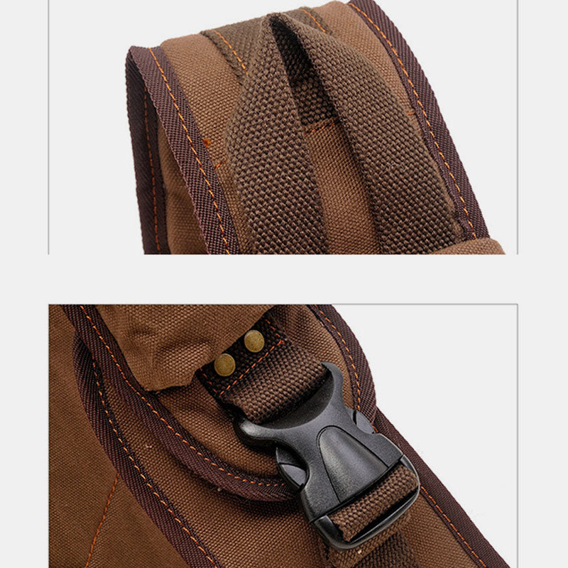 Große Kapazität Retro Sling Bag Messenger Bag