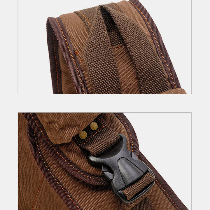 Große Kapazität Retro Sling Bag Messenger Bag