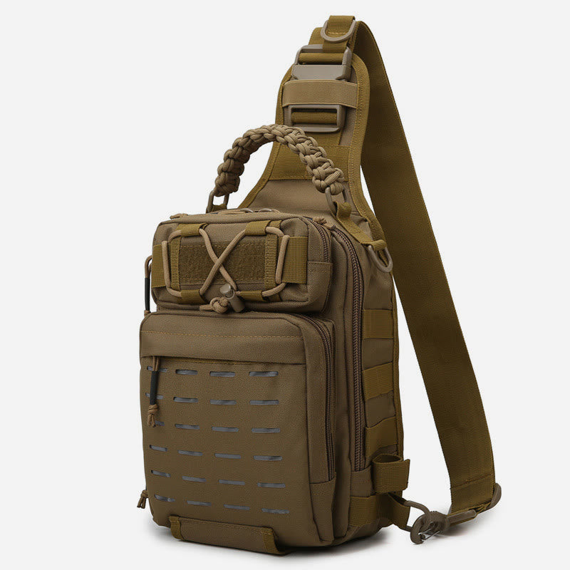 Tatical Brusttasche für Herren, Umhängetasche für Outdoor-Training