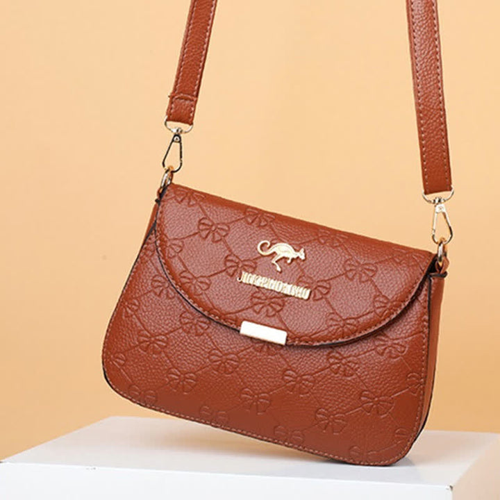 Kleine Umhängetaschen für Frauen Leder Schulter Geldbörsen PU Casual Handtasche