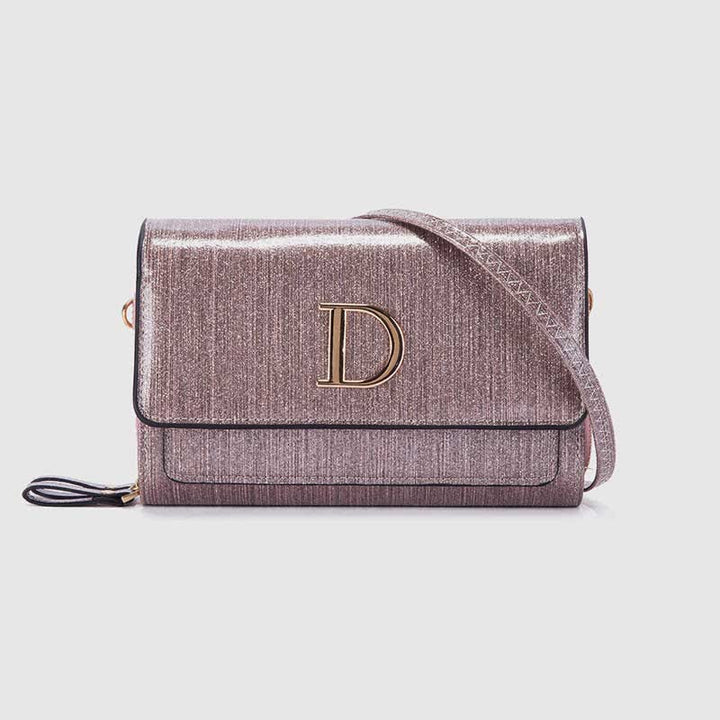 Kleine Umhängetasche für Damen, glitzernd, Schultertasche, Handytasche