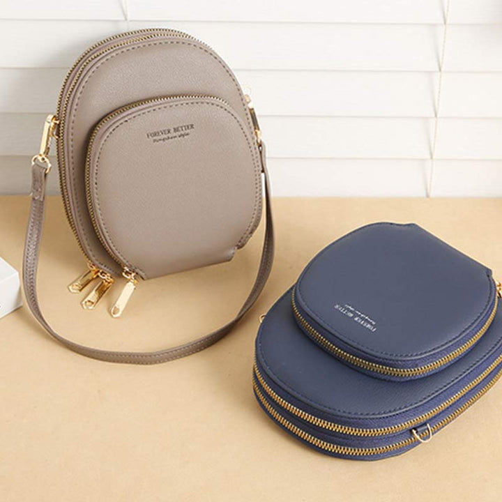 Kleine Umhängetasche, Handy-Geldbörse, Schulter-Handtasche, Kreditkarten-Geldbörse