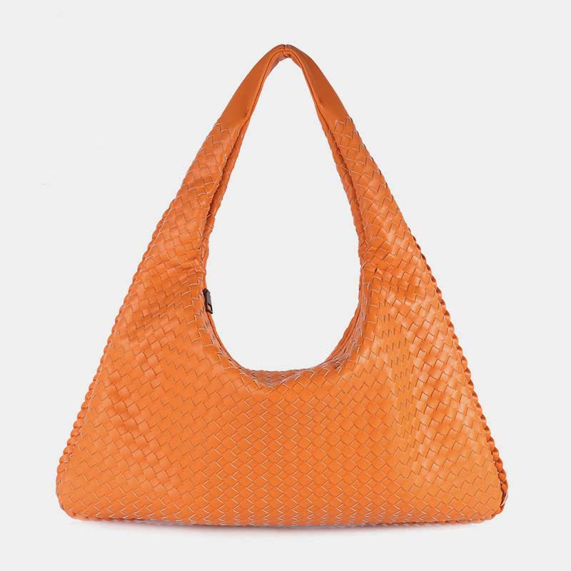 Umhängetasche für Damen, einfarbig, große Kapazität, minimalistische, lässige Handtasche