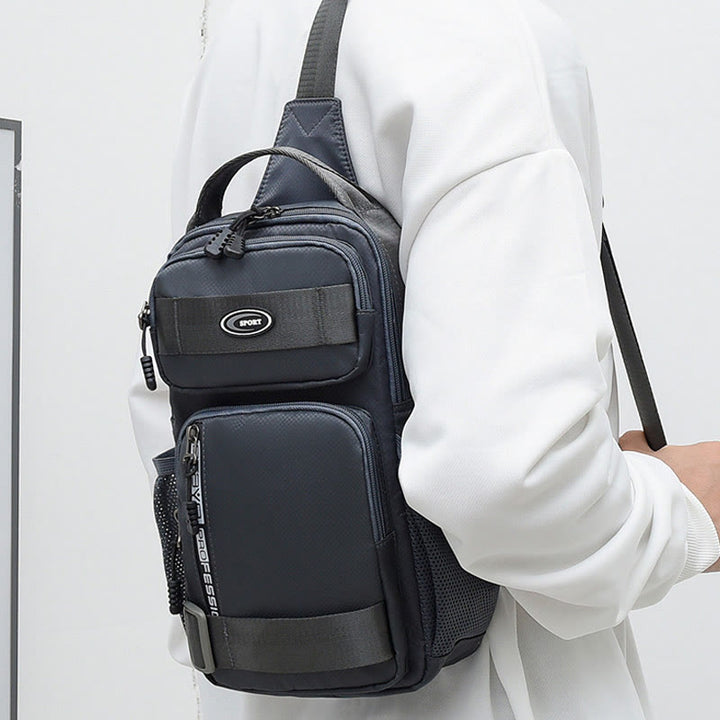 Leichte Reisegeldbörse für Männer, praktische wasserdichte Outdoor-Brusttasche