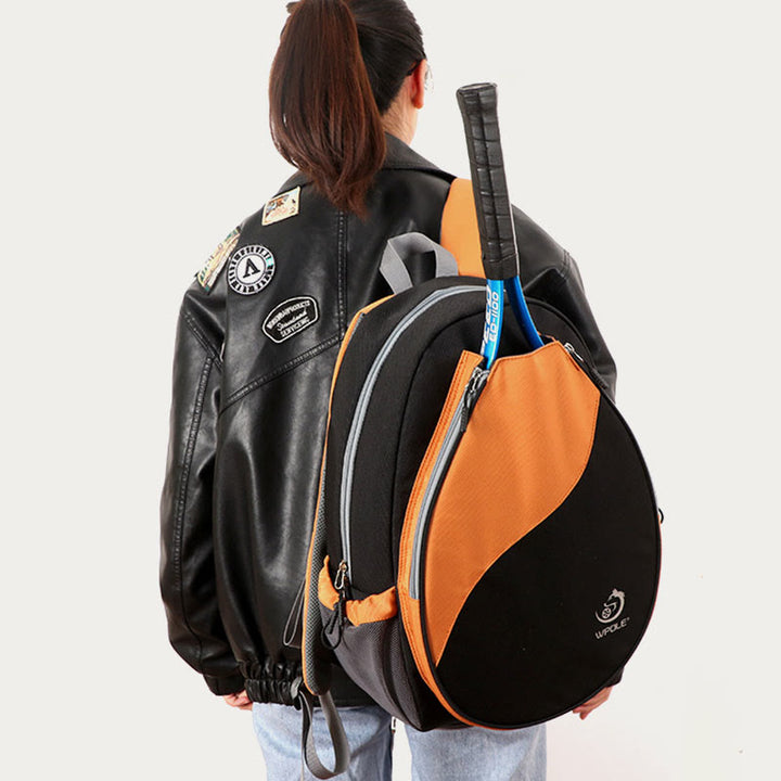 Schlägertasche für Kinder, Tennis mit Schuhtasche, Sportrucksack