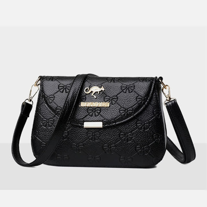 Kleine Umhängetaschen für Frauen Leder Schulter Geldbörsen PU Casual Handtasche