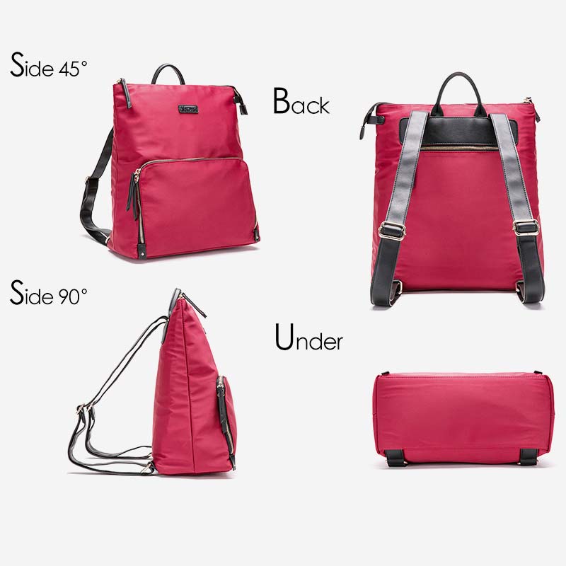 Großer Schulrucksack im klassischen College-Stil