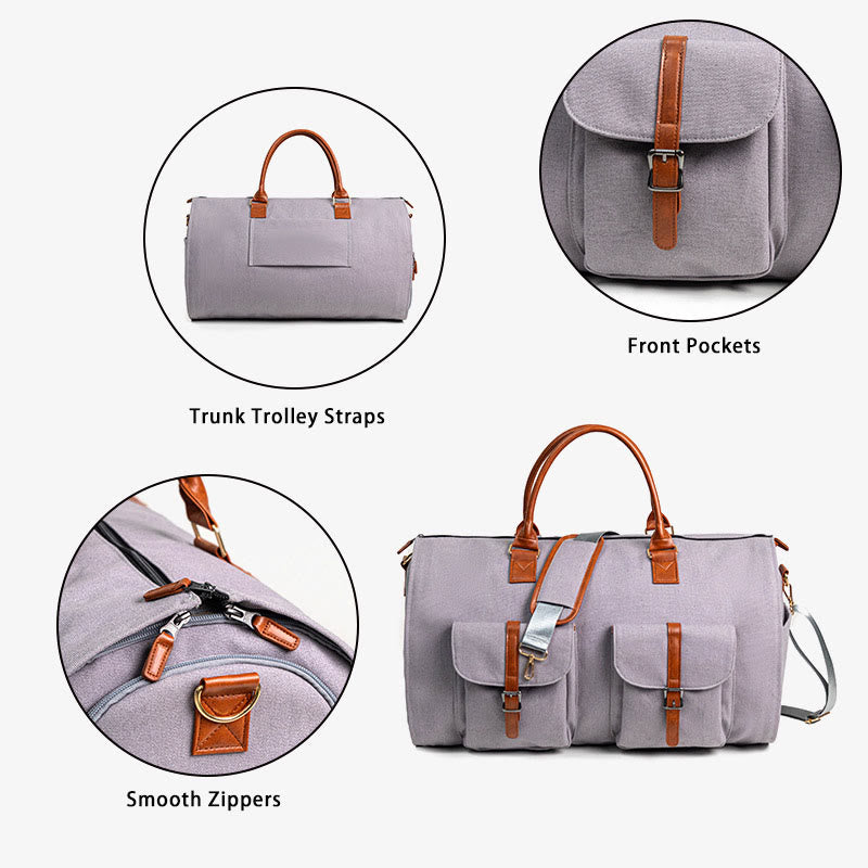 Umwandelbares Reisegepäck für Männer 2-in-1-Reisetasche