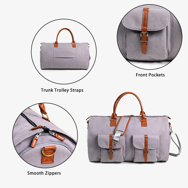Umwandelbares Reisegepäck für Männer 2-in-1-Reisetasche