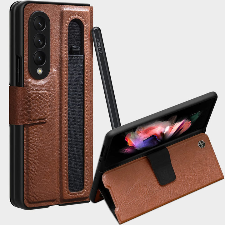 S-Pen Pocket Design Handyhülle für Samsung Lederschutzhülle