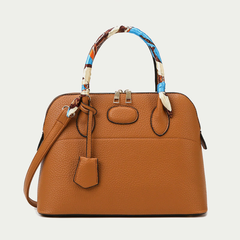 Top-Griff-Tasche für Frauen Vintage dünner Seidenschalgriff