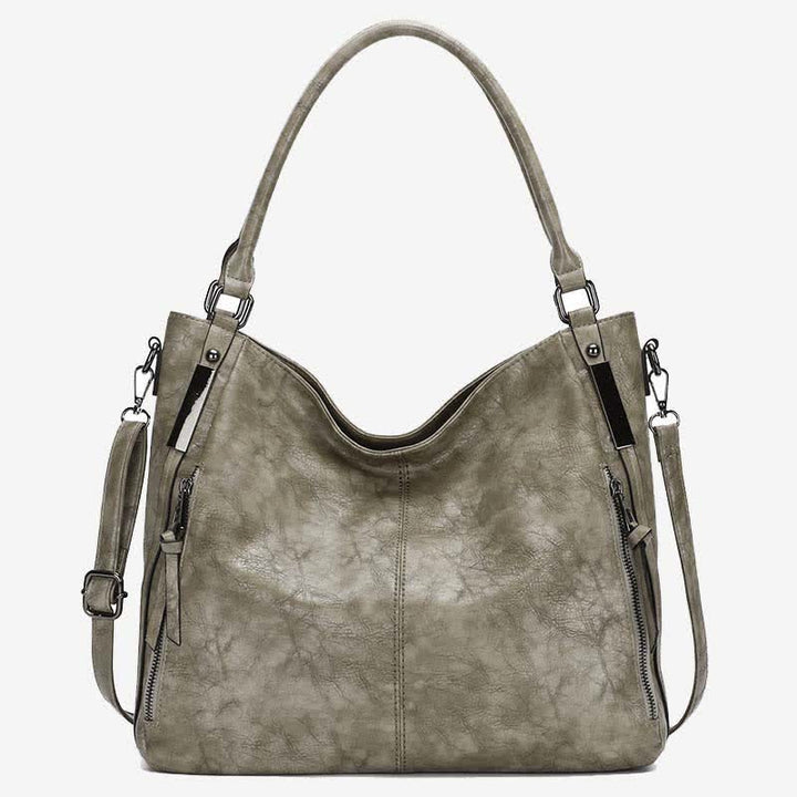 Hobo-Handtaschen aus Leder für Damen, Designer-Schultertaschen, Umhängetaschen