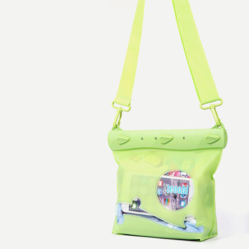 Wasserdichte Tasche Dry Bag für Strandreisen Klare Umhängetasche