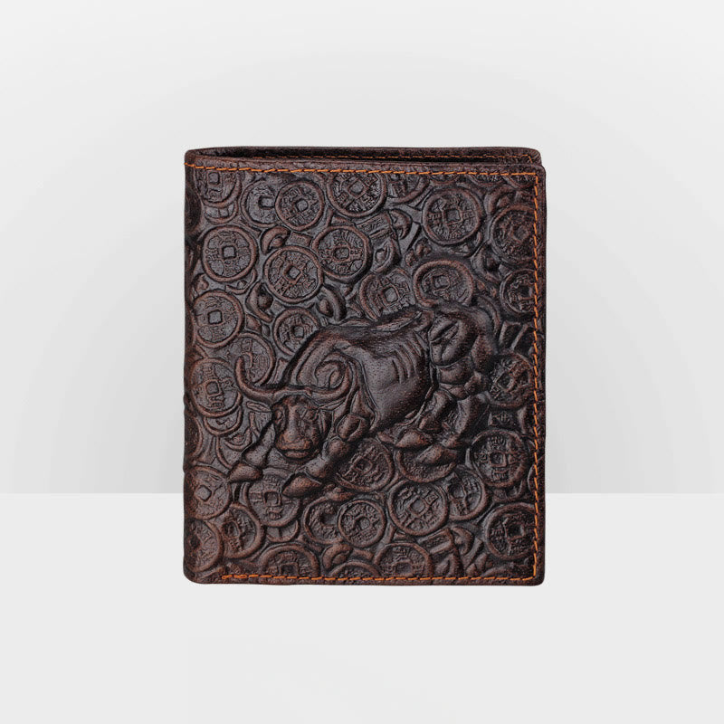 Echtes Leder Krokodil Gravur Brieftasche Retro Bifold Brieftasche