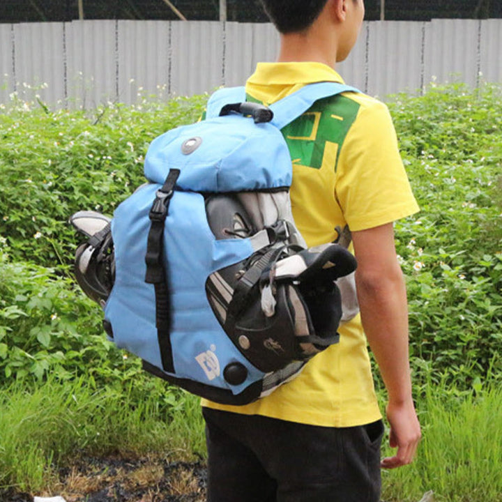 Mehrfarbige Rollschuhtasche für Männer und Frauen, Sportrucksack