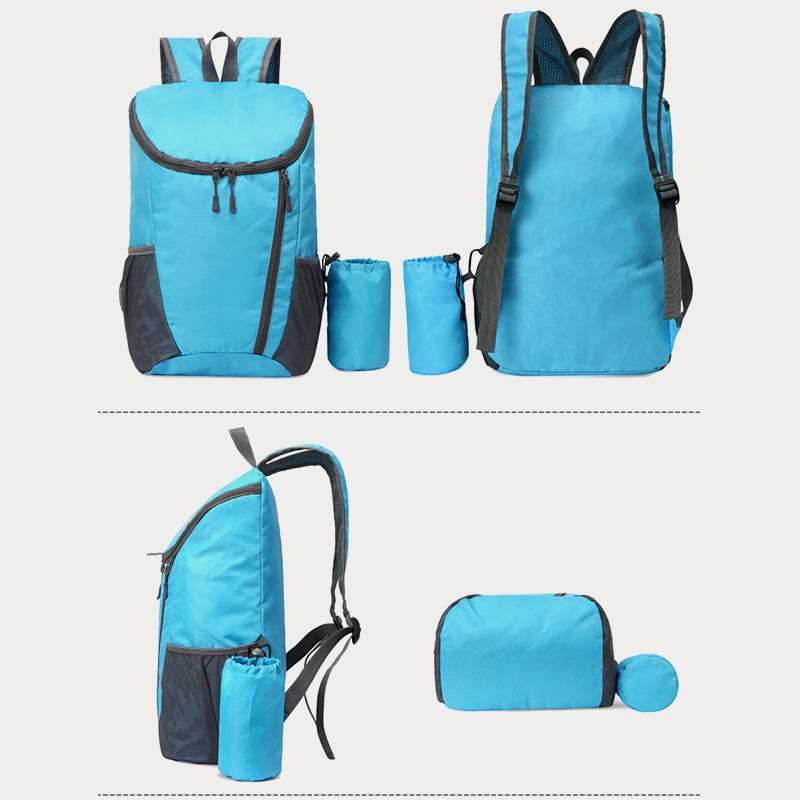Nylon-Rucksack für Outdoor-Sportarten, faltbarer Reise-Tagesrucksack