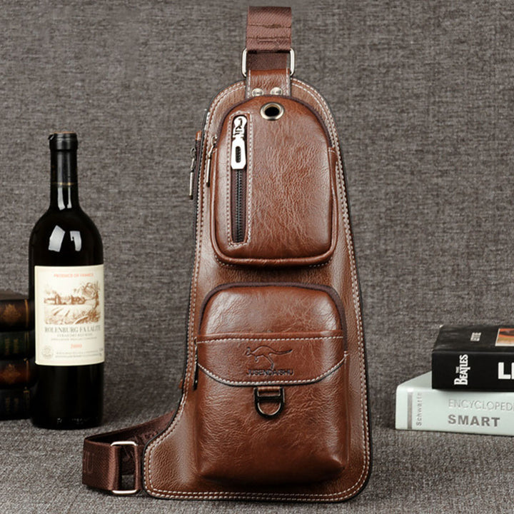 Schultertasche, Rucksack für Herren, Umhängetasche, Brusttasche, Tagesrucksack, Outdoor-Reisen - image 11