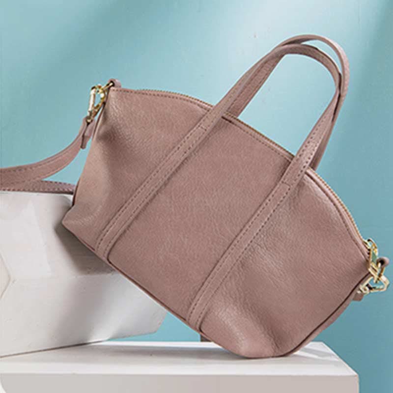 Kleine Hobo-Handtasche aus weichem Leder, modische Umhängetasche