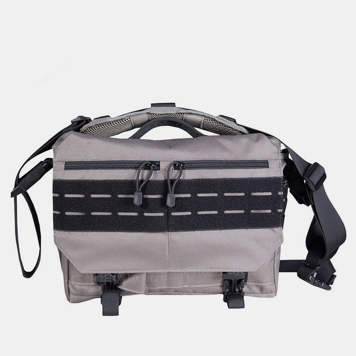 Herren Militär Messenger Bag Umhängetasche Reisetragetasche mit mehreren Fächern