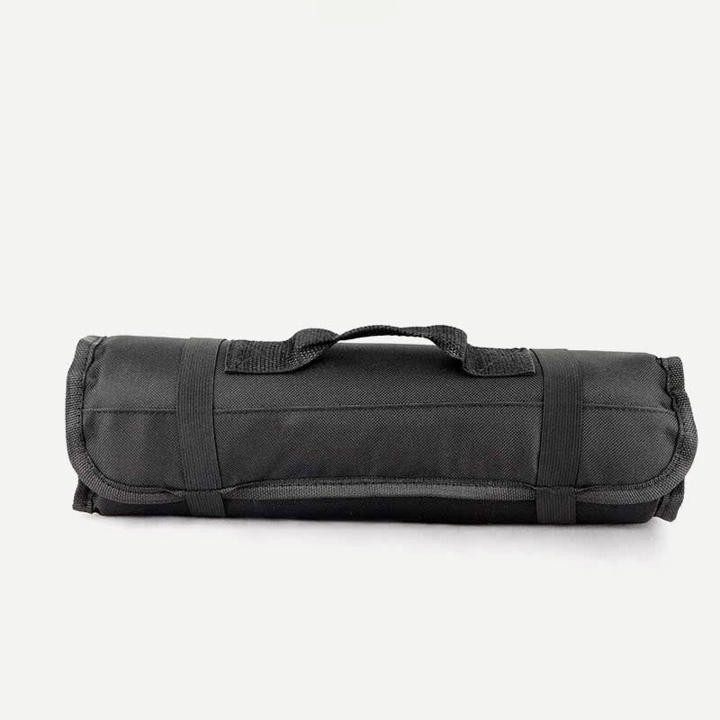 Rolltasche für Kochmesser, 22 Fächer, robuste Oxford-Kochmessertasche