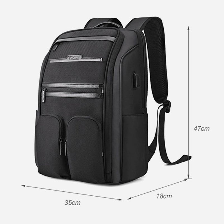 Rucksack für Herren, Reiserucksack mit großer Kapazität, wasserdichter, multifunktionaler Tagesrucksack