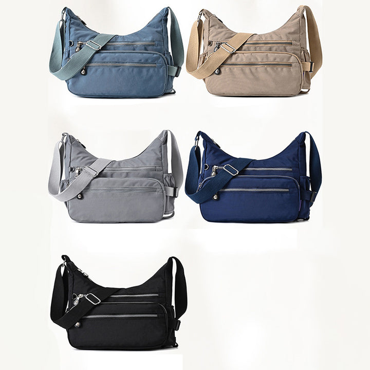 Wasserdichte Umhängetasche für Damen, lässige Nylon-Geldbörse, Handtasche, Umhängetasche